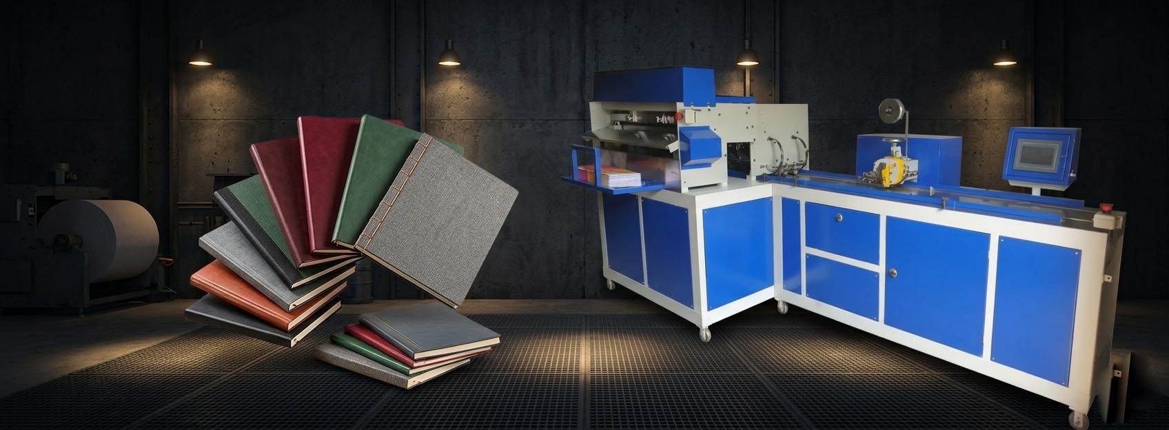 notebook making machine